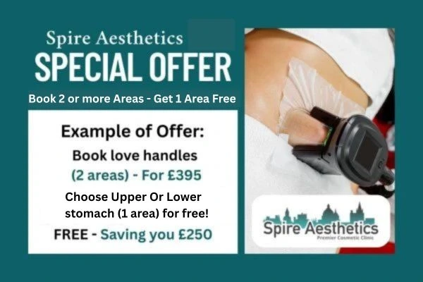 Fat Freezing Promotion Blackpool from Spire Aesthetics - Book Today!