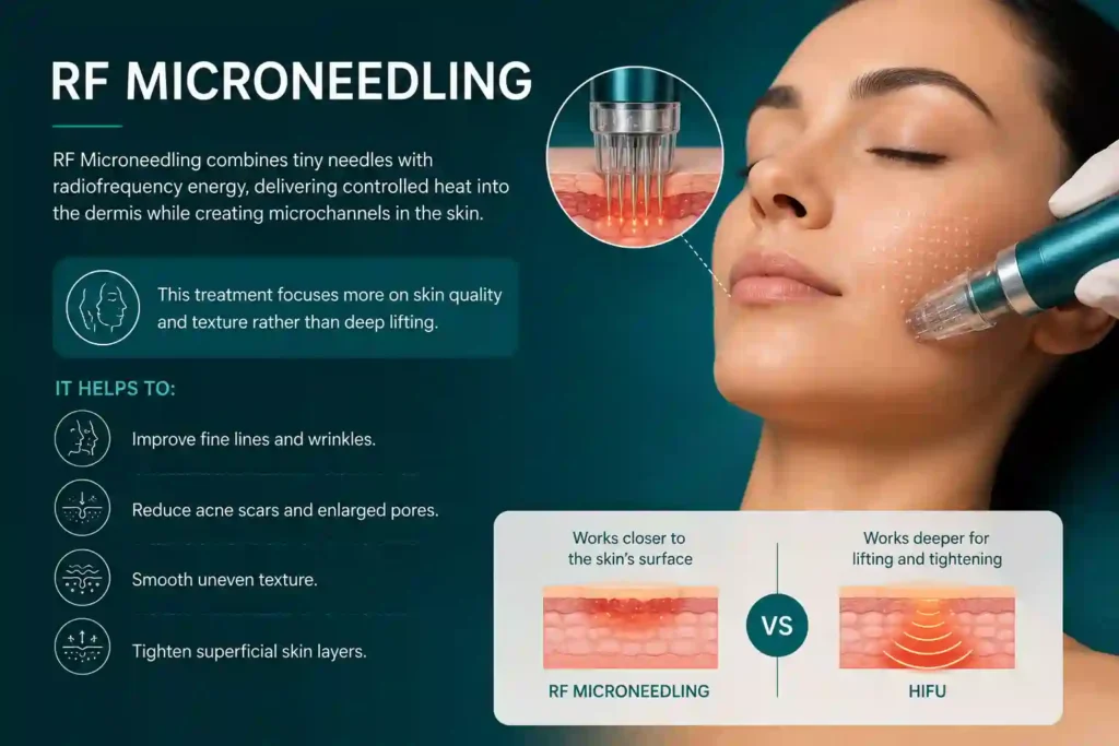 What Does RF Microneedling Do That HIFU Alone Cannot Blackpool