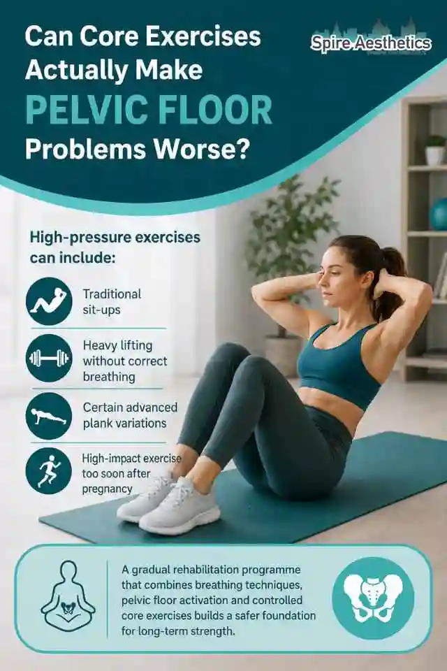 Can Strengthening Your Core Alone Actually Make Pelvic Floor Problems Worse Blackpool?